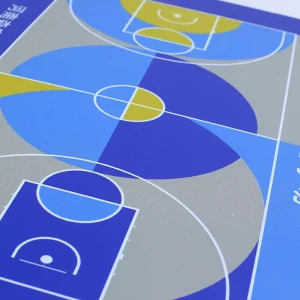 Sports Court Flooring Weather Wear Resistant Silicone Fireproof High Density Coating for Indoor Outdoor Tennis Basketball Courts