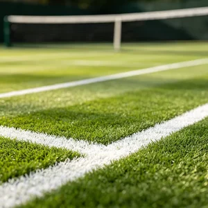 Sports Flooring Artificial Grass for Tennis Court All-Weather Synthetic Turf Carpet Durable Multi-Sport Surface