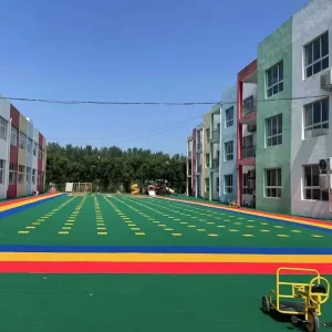 Sports Flooring Eco Friendly Interlocking PP 12mm Thick 1200 Tensile Strength for Indoor Outdoor Gym Basketball Fitness Centers