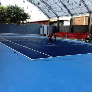 Sports Flooring for Pickleball Tennis Court PP Interlocking Tiles for Outdoor and Indoor Use with Anti UV