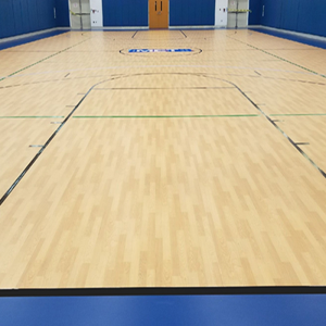 Sports Hall Flooring 12 mm Gym Flooring Rolls Material