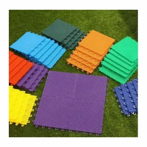 Sports Interlocking PP Interlocking Flooring Tile Volleyball Basketball Badminton Roller Skating Tennis Court