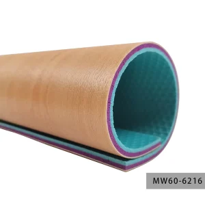 Sports PVC Plastic Flooring for Basketball Court with Maple Wood Pattern