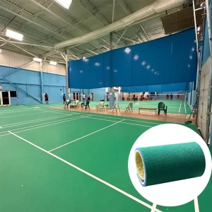 Sports PVC Plastic Flooring for Tennis Courts Basketball Badminton Volleyball Mats