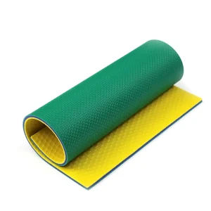 Sports PVC Vinyl Flooring for Table Tennis UV Treated Easy Install Peel & Stick