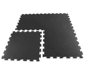Sports Shock Absorption EPDM Puzzle Rubber Flooring Mat Anti Slip Waterproof Durable (20mm 15mm Thickness) for Gym