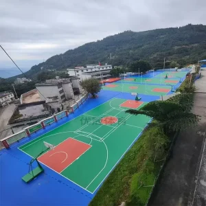 Sports Tennis Court Indoor and Outdoor Basketball Volleyball badminton Tennis Court Flooring
