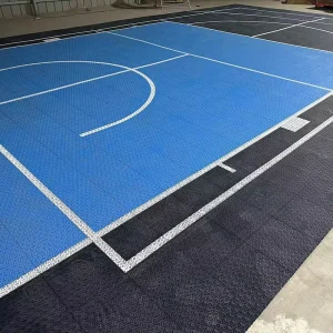 Sports Tile Roller Hockey Badminton Futsal Floor PP Tiles Outdoor Basketball Court Flooring