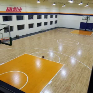 Sports Wood Flooring Manufacturers Basketball and Squash Floors FIBA Standard Customization