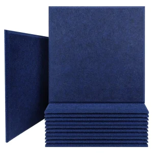 Square Sound Absorbing Panels Felt Polyester Fiber Acoustic Wall Panels for Hotel with Graphic Design