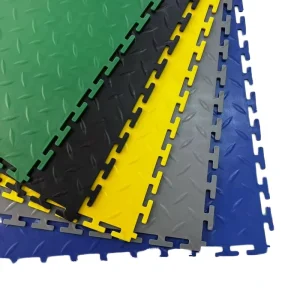 Square Wear Resistant Waterproof Plastic Vinyl Flooring Tiles for Industrial Commercial Use