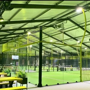 Standard Panoramic Glass Wall Hot-Dip Galvanized Steel Padel Court