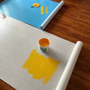 Sticky Nonwoven Felt Waterproof Oil-Proof Floor Protective Film for Hardwood Floors Tile Countertops Customizable Thickness