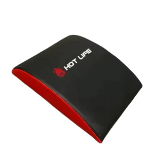 Strength Exercise Yoga Mat Black PVC Trainer Sit up Pad Ab Mat
