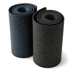 Studded Anti-Slip Rubber Floor Mat Shock Absorbing Protective Rubber Mat for Gym Sports Fitness Exercise