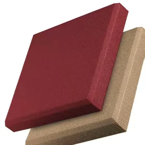 Stylish Practical Aluminum Frame Acoustic Wall Panel Fiber Fabric Surface Sound Absorption Panels Graphic Design Solution