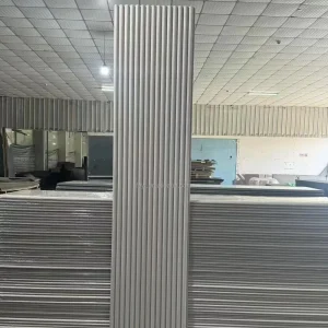 Suede Acoustic Side Panels for Apartment Acousti Suede Fabric Facings or Apartment Design Enhancing Acoustic and Visual Appeal