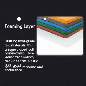 Super Durable 5.5mm Thick Outdoor Floor Vinyl with 1.2mm Wear Layer and 0.5mm Waterproof Seal for Basketball Court