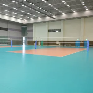 Super Performance Volleyball Court Pvc Flooring ISO Approved Court Mat Sports Flooring