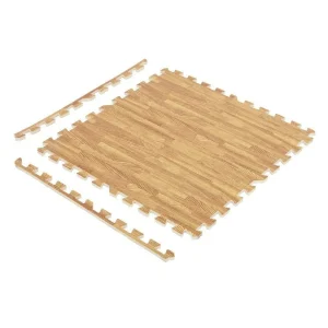 Supplier Waterproof Wood-Grain EVA Puzzle Baby Play Mat 1cm, 1.2cm, 2cm, 2.5cm for Gym