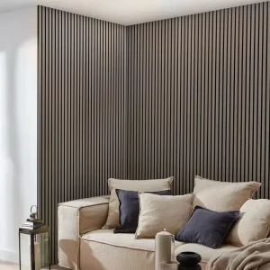 Suppliers Black Mgo Acoustic Mdf Panel Slat Wall Panels for Studio Durable and Stylish with Graphic Design Solution