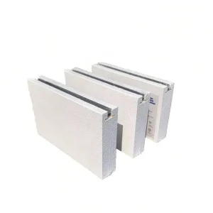 Suspended Baffles Ceiling Panel Acoustic Panels Glass Wool Sound Beam Fiberglass 200x1200mm Wave Vertical Suspension