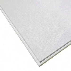 Suspended Ceiling Tiles Noise Fiberglass Wool Glass Acoustic Timber Panel Board for Home Theater Project
