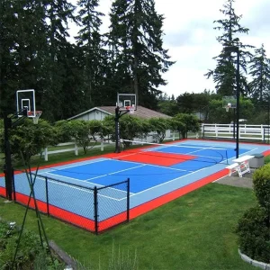 Suspended Court Panels Commercial Arena Pickleball Tournament UV Protected Fast Installation Easy Use