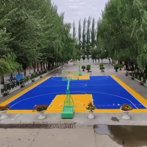 Suspended Floor Mat Durable Quality Suspended Floor Tile for Outdoor Basketball Court
