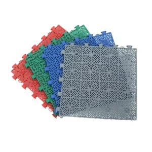 Suspended Interlocking Modular Grid Plastic Polypropylene Volleyball Floor Mats