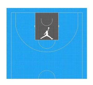 Suspended Modular Interlocking Outdoor Sports Flooring Tiles for Basketball Court