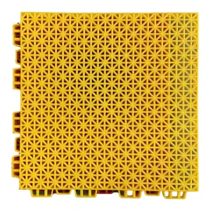 Suspended Modular Rubber Plastic Sports Flooring Interlocking Tiles Reinforced Support Structure Basketball 12mm