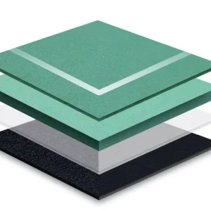 Synthetic Flexible Outdoor Rubber PU Sports Court Flooring Tennis Court Futsal Court Flooring