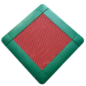 Synthetic Outdoor Playground Flooring Interlocking Modular Polypropylene Sports Flooring Gym Running Track Playground Gym Use
