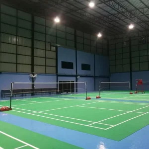 Synthetic PVC Eco Friendly Badminton Court Flooring for Indoor Sports Courts