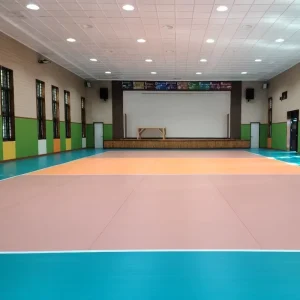 Synthetic PVC Vinyl Sport Flooring for Volleyball Court