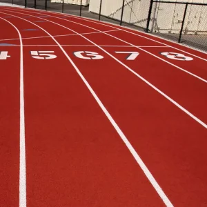 Synthetic Rubber Running Track Sports Flooring