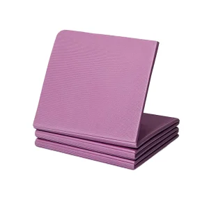 TPE 6mm Thick Eco-Friendly Folding Yoga Mat Water Resistant Fitness Exercise Outdoor Travel Mat