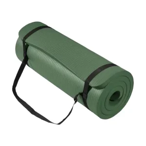 TPE Dual Color Thickened Widened Anti-Slip Fitness Mat Shock-Absorbing Sports Mat for Jump Rope and Dance