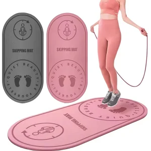 TPE Gym Fitness Mat 8mm Thick Non-Slip Indoor Outdoor High-Density Workout Pad