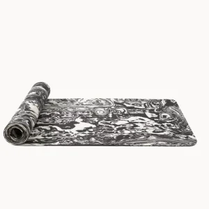 TPE Marbled Recyclable Non-Toxic 6mm High-Density Waterproof Non-Slip Yoga Mat for Pilates and Fitness