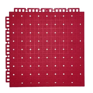 TPE Material Colorful Waterproof Interlocking Flooring for Basketball Courts