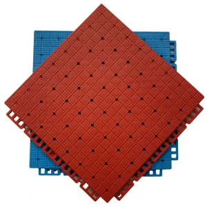 TPE Material Custom Color Outdoor Playground Suspended Sports Flooring