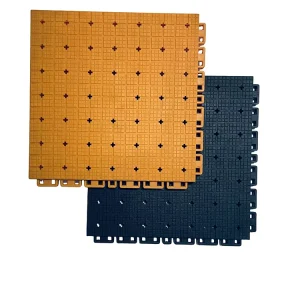 TPE Material Interlock Flooring for Indoor Outdoor Basketball & Volleyball Courts Backyard Use Soft Waterproof & Fire Resistant