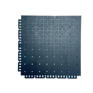 TPE Material Soft Plastic Floor Sport Court Tile Outdoor Badminton Tennis Basketball Volleyball Interlocking Synthetic Flooring