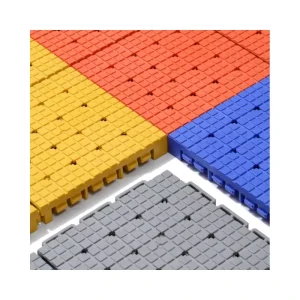 TPE Movable Basketball Court Interlocking Floor Tiles Outdoor Sports Flooring