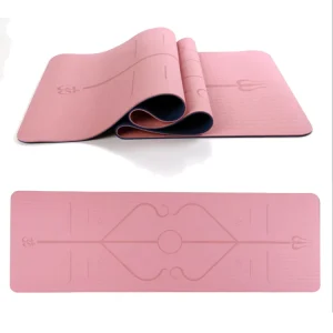TPE Non-Slip Exercise Mat for Yoga, Pilates, and Workouts