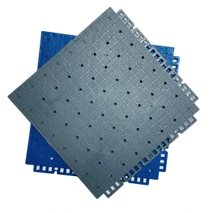 TPE Sports Flooring System Tiles, Removable, Multi-Purpose, Modular Suspended Interlocking Floor