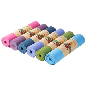 TPE Thickened Non-Slip Floor Mat for Dance Sports Children’s Shock Absorbing Fitness Skipping Rope and Yoga