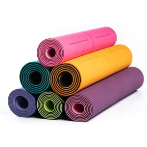 TPE Yoga Exercise Mat Non-Slip Shock-Absorbing Soundproof Thickened Widened 185cm